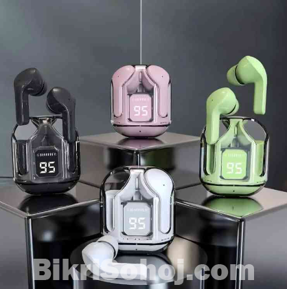 Ultra pods Max wireless airbuds - Transparent Airbuds